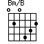 Bm/B