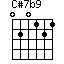 C#7(b9)