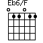 Eb6/F