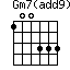 Gm7(add9)