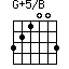 G+5/B