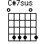 C#7sus