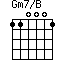 Gm7/B