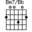 Bm7/Bb