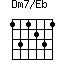 Dm7/Eb