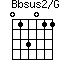 Bbsus2/G