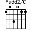 Fadd2/C