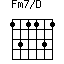 Fm7/D