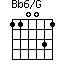 Bb6/G
