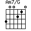 Am7/G