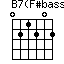 B7(F#bass)