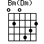 Bm(Dm)