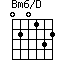 Bm6/D