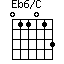 Eb6/C