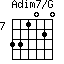 Adim7/G=331020_7