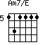 Am7/E=131111_5
