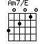 Am7/E=302010_1