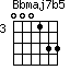 Bbmaj7b5=000133_3