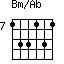Bm/Ab=133131_7