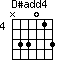 D#add4=N33013_4