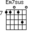 Em7sus=110130_7