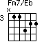 Fm7/Eb=N11322_3