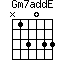 Gm7addE=N13033_1