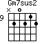 Gm7sus2=N20212_9