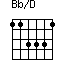 Bb/D=113331_1