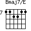 Bmaj7/E=112211_7