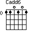 Cadd6=110101_0