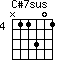 C#7sus=N11301_4