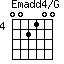 Emadd4/G=002100_4