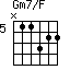 Gm7/F=N11322_5