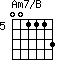 Am7/B=001113_5