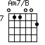 Am7/B=011002_7