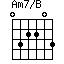 Am7/B=032203_1