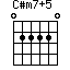 C#m7+5=022220_1