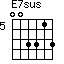E7sus=003313_5