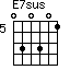 E7sus=030301_5