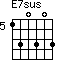 E7sus=130303_5