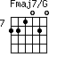 Fmaj7/G=221020_7