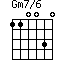 Gm7/6=110030_1