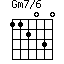 Gm7/6=112030_1