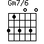 Gm7/6=313030_1