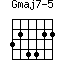 Gmaj7-5=324422_1