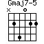 Gmaj7-5=N24022_1
