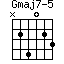 Gmaj7-5=N24023_1