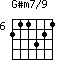 G#m7/9=211321_6
