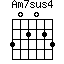 Am7sus4=302023_1